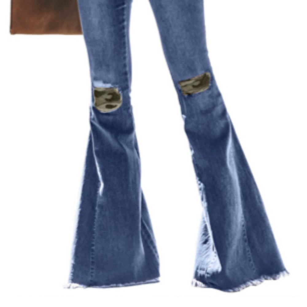 Green Camo Jean